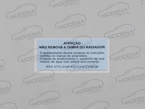 Adesivo 3m Painel Frontal Passat 77 Até 88 Cuidados Radiador