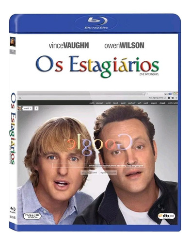 Os Estagiários - Blu-ray - Vince Vaughn - Owen Wilson