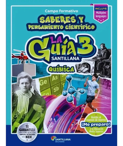 Química 3 La Guía Santillana 2024-2025 Múltiples Lenguajes
