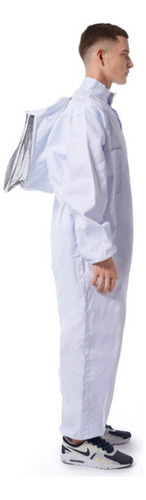 Traje De Apicultor Profesional, Cómodo Y Transpirable, Blanc