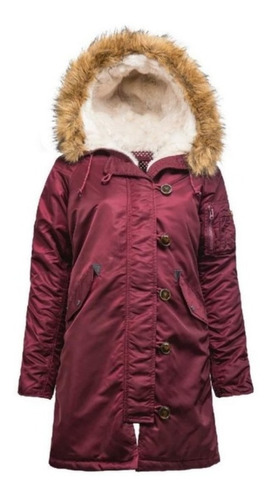 Campera Alpha Industries Elyse Parka De Mujer