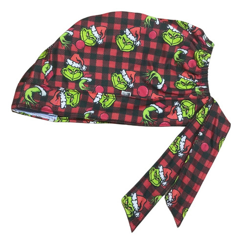 Gorro Medico Quirúrgico - Enfermeria, Grinch- Antisudor 