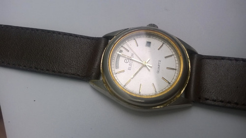 Reloj Election Vintage Quartz Único Década 70 Máquina Harley