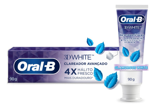 Oral B 3d White Glamorous Pasta Dental Blanqueadora X 67ml