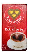 Café Em Pó 3 Corações  - Extra Forte - 500 Gramas