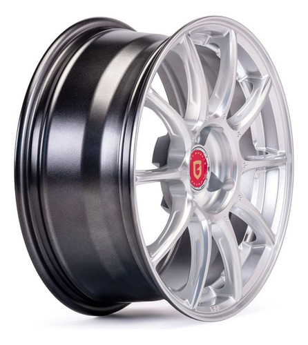 Roda Gisa Drag10 Flow Forming 17x8 4x100 Et35 Gol Saveiro Up