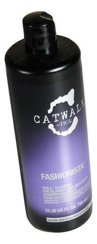 Tigi Catwalk Fashionista Shampoo Violeta Pelo Rubio X 750ml