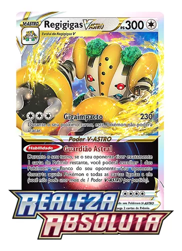 Carta Pokémon Regigigas V Astro Secreto Realeza Absoluta