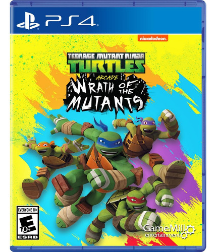 Teenage Ninja Turtles Arcade Wrath Of The Mutants Ps4