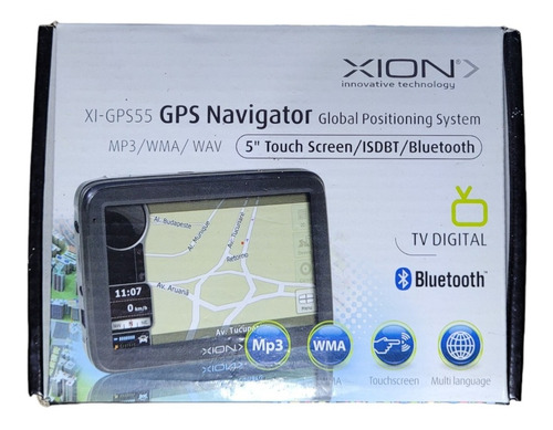 Gps Navegador Xion Con Tv Y Bluetooth