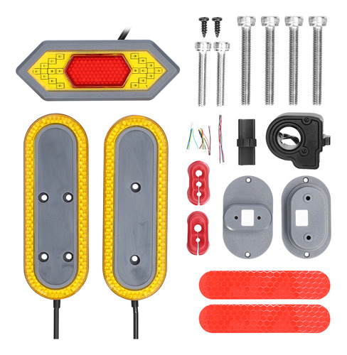 Luz Intermitente Led Scooter Eléctrico Seguridad M365/365pro