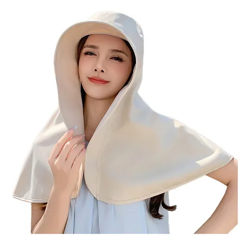 Gorro Para El Sol, Protección Uv, Amplio Y Transpirable, Par