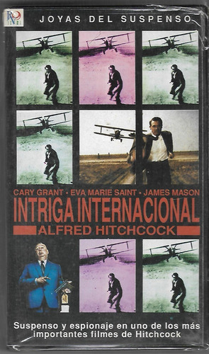 Intriga Internacional Vhs Alfred Hitchcock Vhs Nuevo