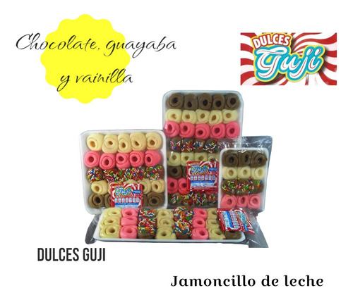 Jamoncillo De Leche Guji (8 Piezas)