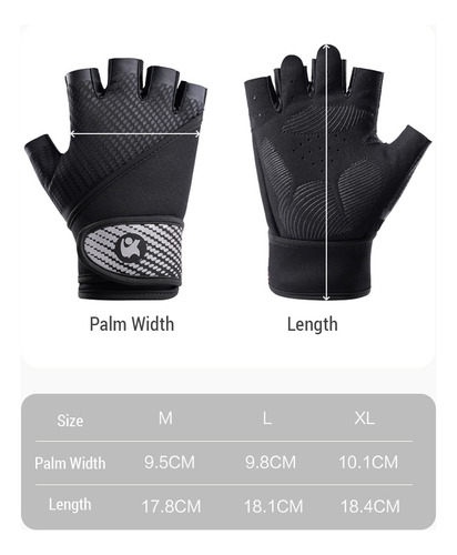 Guantes De Gimnasio Para Hacer Ejercicio, Transpirables Y Si