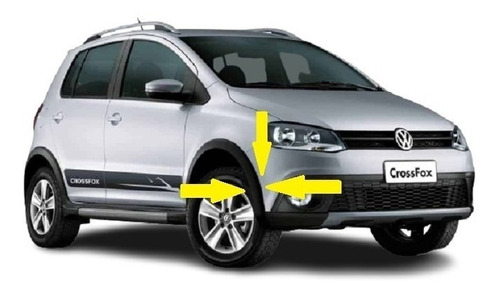 Vw Crossfox 2012 Fender De Paragolpes Delantero Derecho