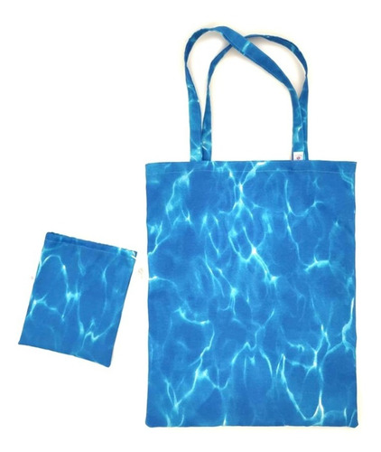 Imagem 2 de 10 de Bolsa De Praia Ou Compras Sacola Tipo Ecológica Com Saquinho