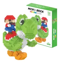 Comprar Figura Mini Bloques Armables Super Mario Bros & Yoshi