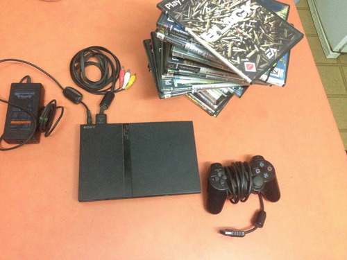 Sony Playstation 2 (chipeada+ Memory Card+ Juegos)