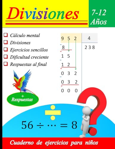 Practica Divisiones : Cuaderno De Ejercicios De Matemáticas