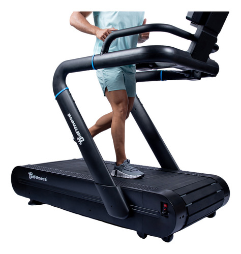 Unifitness Caminadora Curva Uftl70001 Color Negro