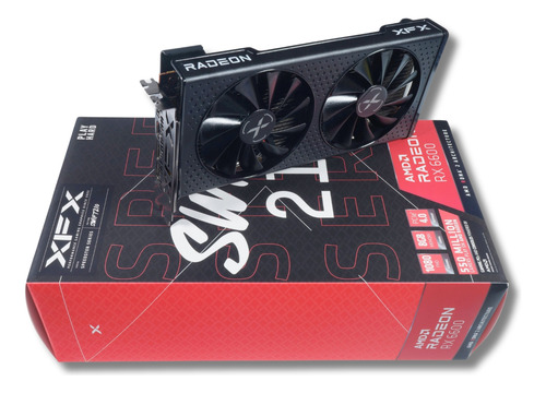Placa De Vídeo Amd Radeon Rx6600 8gb Gddr6 Xfx Swft 210 Gpu