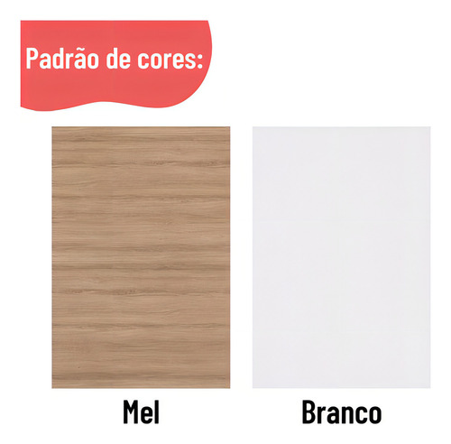 Cozinha Completa Thela Ana Com Armário E Balcão Mel/branco