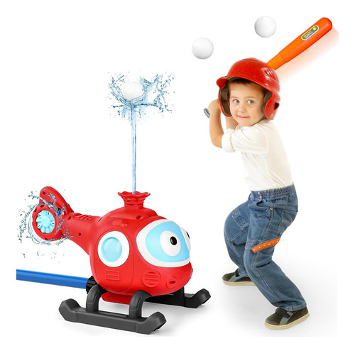 Aspersor Exterior Creamkids Para Niños Con Set De Béisbol