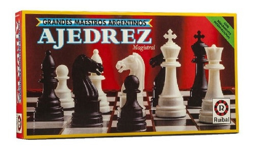 Juego De Ajedrez Grandes Maestros Ruibal 1012-1021