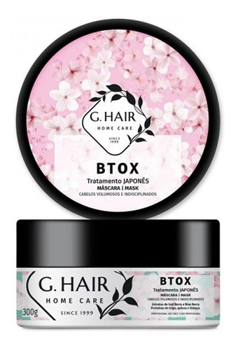 G. Hair Btox Tratamento Japonês Máscara 300g