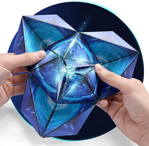 Cubo Magico 3d Magnetico 72 Formas Rompecabeza Juegopoly (Usado)