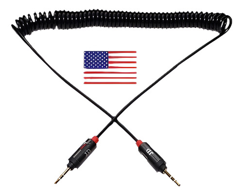 3,5 Mm Mini Estéreo Jack A Jack Aux Cable Audio Auxiliar Plo