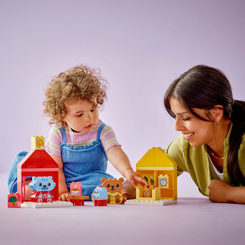 LEGO® DUPLO® Mi Primer Rutinas Diarias: Comer y Dormir Juguete basado en el juego de interpretación para el desarrollo social y emocional 10414
