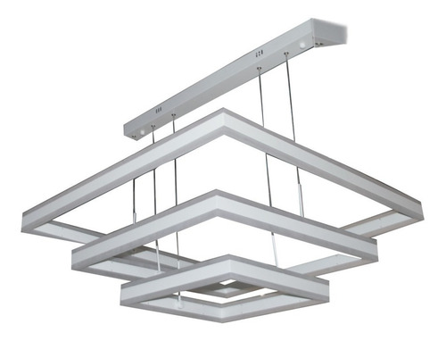 Lampara Led De Techo Decorativa Multivoltaje3tonos / White