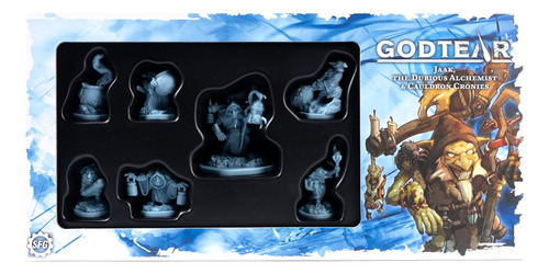 Godtear: Jaak, O Alquimista Duvidoso E Cauldron Cronies Guar