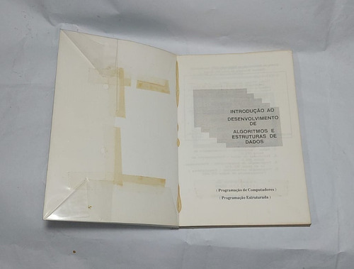 Livro Introdução Ao Desenvolvimento De Algoritmos E Estrutura De Dados Editora Érica {052400} (Usado)