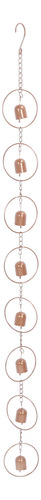 Cadena De Metal Para Lluvia, Viento, Metal, Campanas De Vien