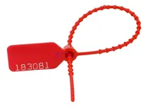 Comprar Precintos Numerados Cola De Ratón 24cm Correlativo X100u Color Naranja