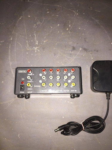 Splitter Distribuidor De Video Composto+audio 1 X 5 Dvs500 (Usado)