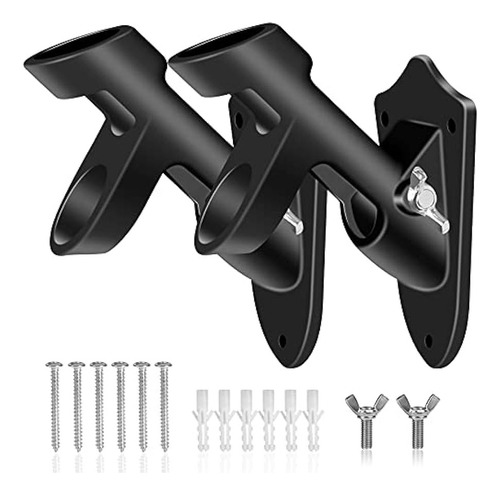 Hh 2 Pcs Soportes For Asta De Bandera Soporte For Bandera