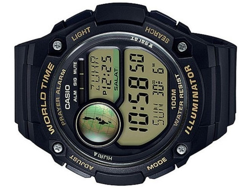 Reloj Casio Digital Caballero Alarma Crono Luz Mod Cpa-100-9