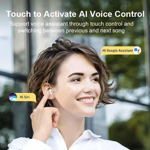 Fone Sem Fio Bluetooth Baseus Encok Wm01 Touch - Original+nf Cor Verde