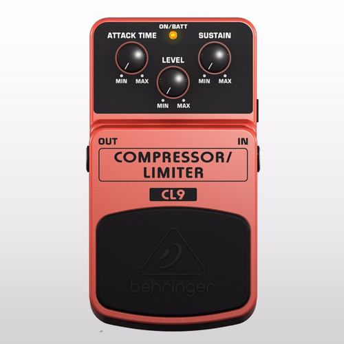 Pedal Guitarra Bajo Teclad Compresor Limitador Behringer Cl9