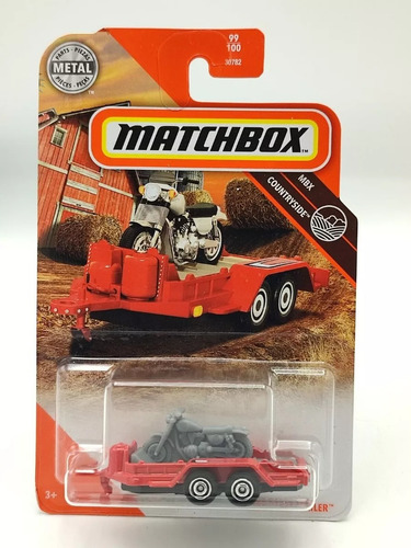 Matchbox Mbx Cycle Trailer Countryside 99/100 Gkk35 1/64 