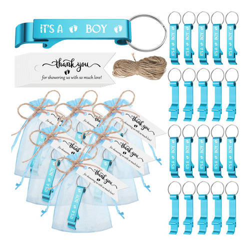 Juego De 50 Llaveros Para Baby Shower, Abridor De Botellas,