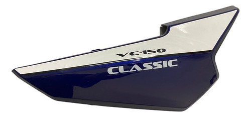 Cacha Bajo Asiento Derecha Azul Gilera Vc 150 Classic
