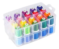 Comprar Hilos De Bordado Simthread 40 Colores Con Caja Organizador