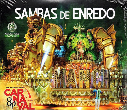 3 Cd's Sambas De Enredo -carnaval São Paulo 2023