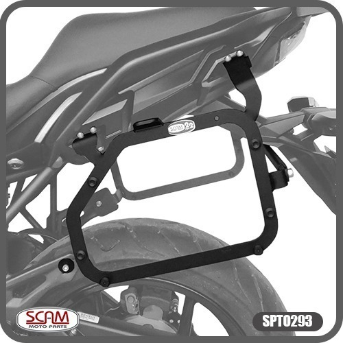 Combo Bau Givi E22n+suporte Scam Spto293 Kawasaki Versys 650