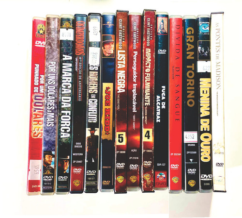 Coleção Clint Eastwood 14 Filmes 16 Dvds